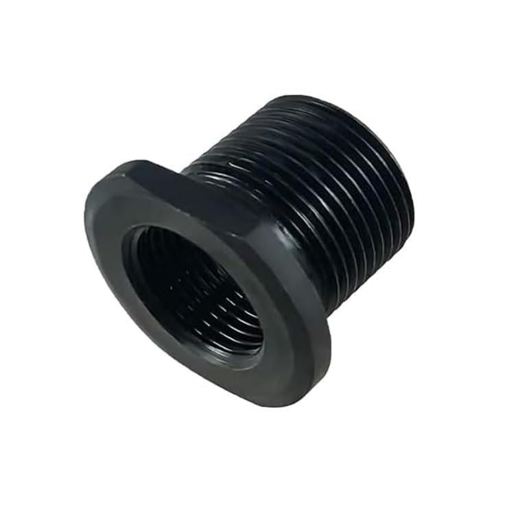 Tredox Thread Protector, 1/2x28 TPI Convert to 5/8x24 TPI, CNC Machined, Black Oxide Finish - Image 1
